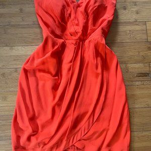 Coral Cocktail Dress